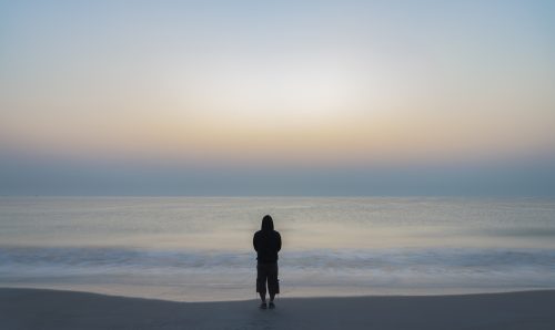 Blurry Sea Landscape Background, Oman 🇴🇲