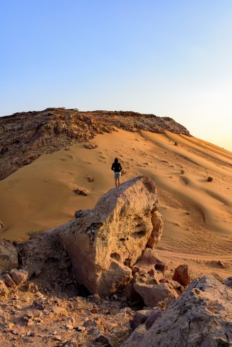 Pink Rock, Sharjah Emirates, UAE