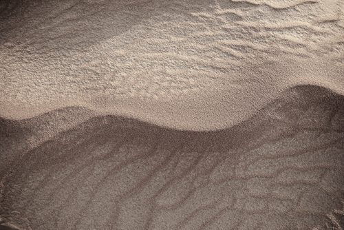 Desert sand texture closeup