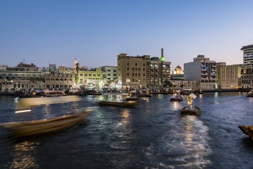 City resident and many tourists are using water taxi called abra to go from one side of the creek to another one (Deira and Bur Dubai, both having souk to visit). This is the cheapest way to make a tour on the creek.