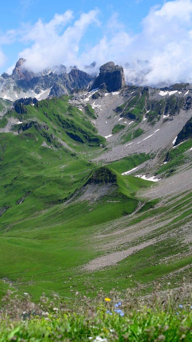 🗻🌤️Feeling on top of the world with this majestic view of the Pierra Menta peak in the Beaufortain Massif range, Beaufort, Savoie, France 🇫🇷

'Take Nothing but Photos, Leave Nothing but Footprints'⁠

#Savoie #beaufortain #France #hautesavoie #alpes #alps #frenchalps #mountains #montagne #lesalpesfr #french_alps #allaboutadventures #mountaineering #mountainlove #stayandwander #outdoorphotography #earthofficial #natureaddict #exploretheworld #roamtheplanet #mountaineering #beaufort #nature #jpeuxpasjaimontagne #mountainsadventure #theescapists #exploreFrance #beautifuldestinations #traveltheworld 
Beautiful Destinations Explore France Région Sud Provence-Alpes-Côte d'Azur